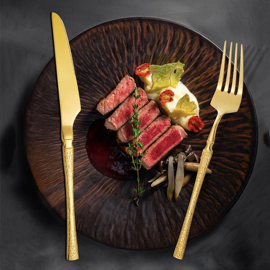 Stainless Steel Tableware Set – 4/16/32-Piece Cutlery for Home, Restaurants & Parties | Durable Silverware for Daily Use & Events